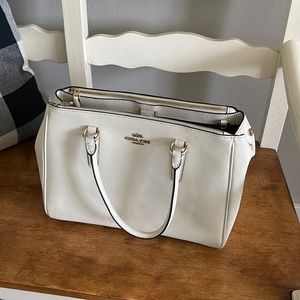 White coach purse